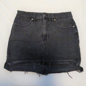 Madewell charcoal skirt sz 8 or 29